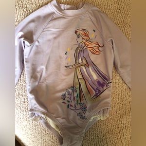 EUC Hanna Anderson Frozen bathing suit